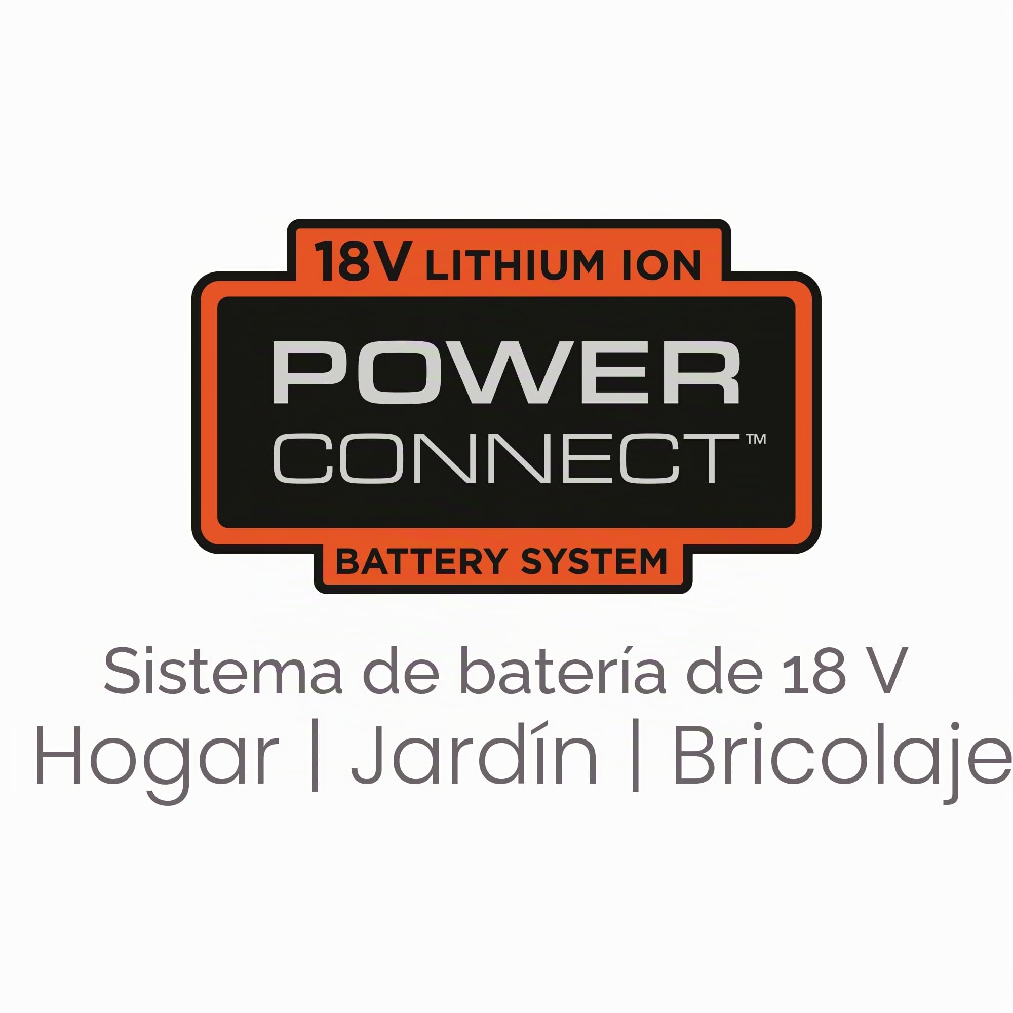 Black+Decker GWC1820PCB-XJ- Soplador de hojas sin cable 18V, Tecnología PowerCommand, Velocidad de soplado de 280 km / h, Mango ergonómico, No incluye batería/cargador