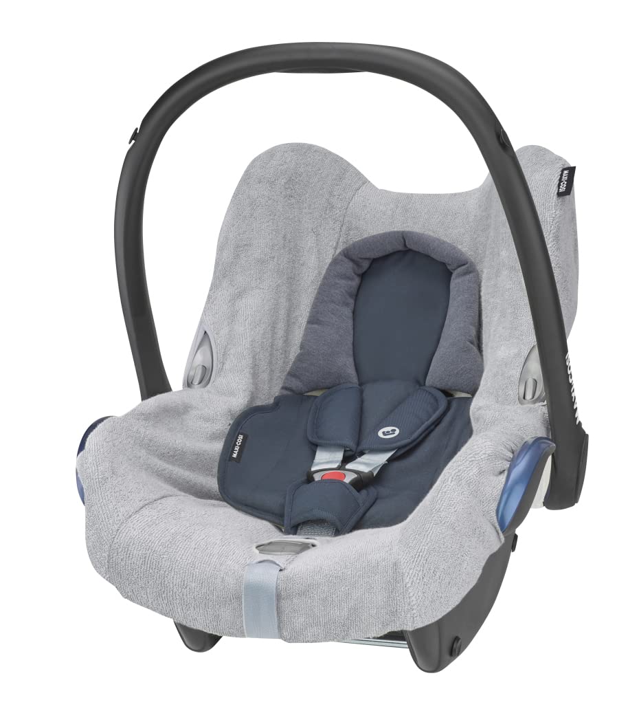 Maxi-​Cosi Funda para Silla de Coche Grupo 0+ Maxi-​Cosi Cabriofix, funda protectora de algodón, Color Fresh Grey