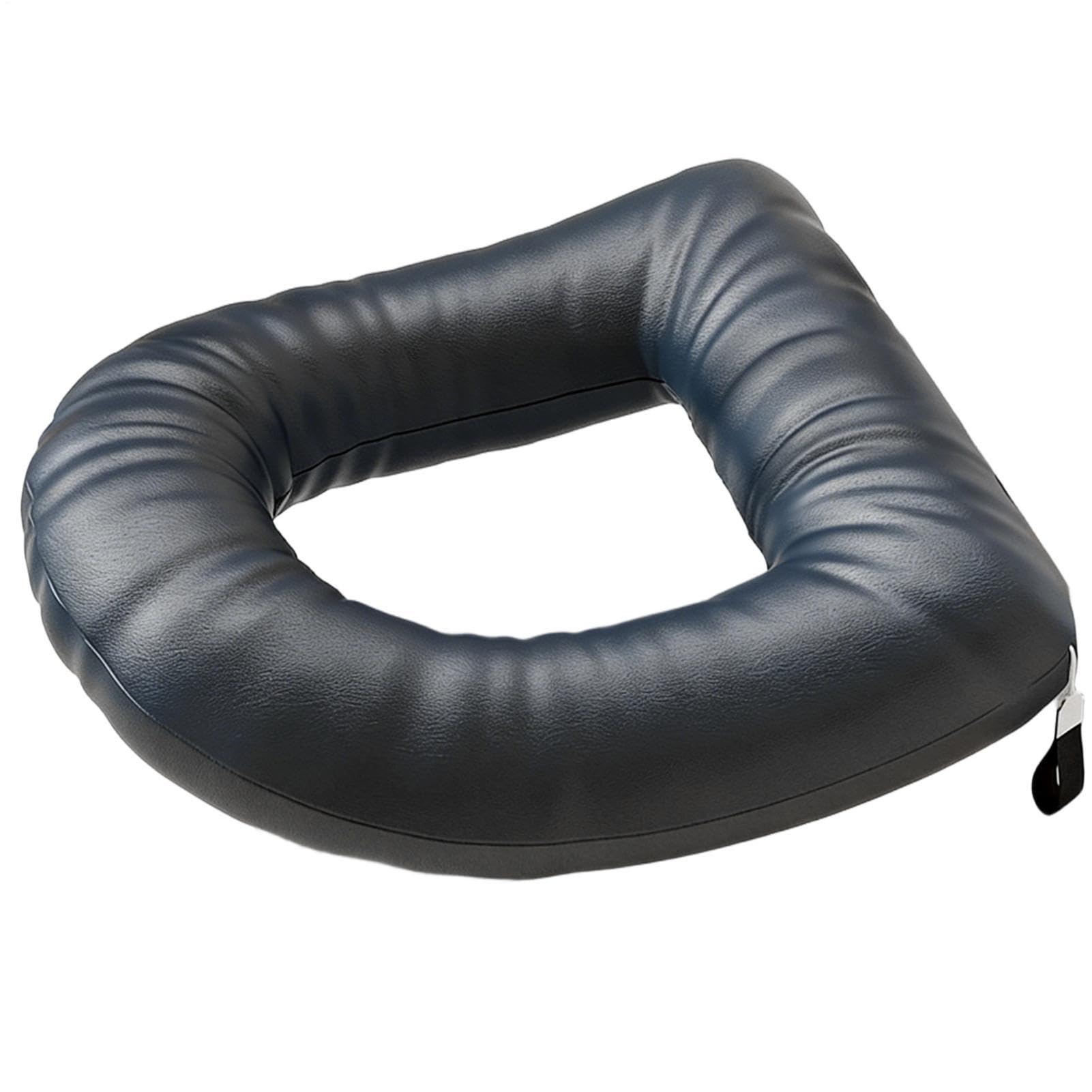Cuscino per WC: Base impermeabile antiscivolo, sollevatore di altezza imbottito, supporto morbido e confortevole, design durevole e facile da pulire, sollevatore per WC ergonomico, portatile,