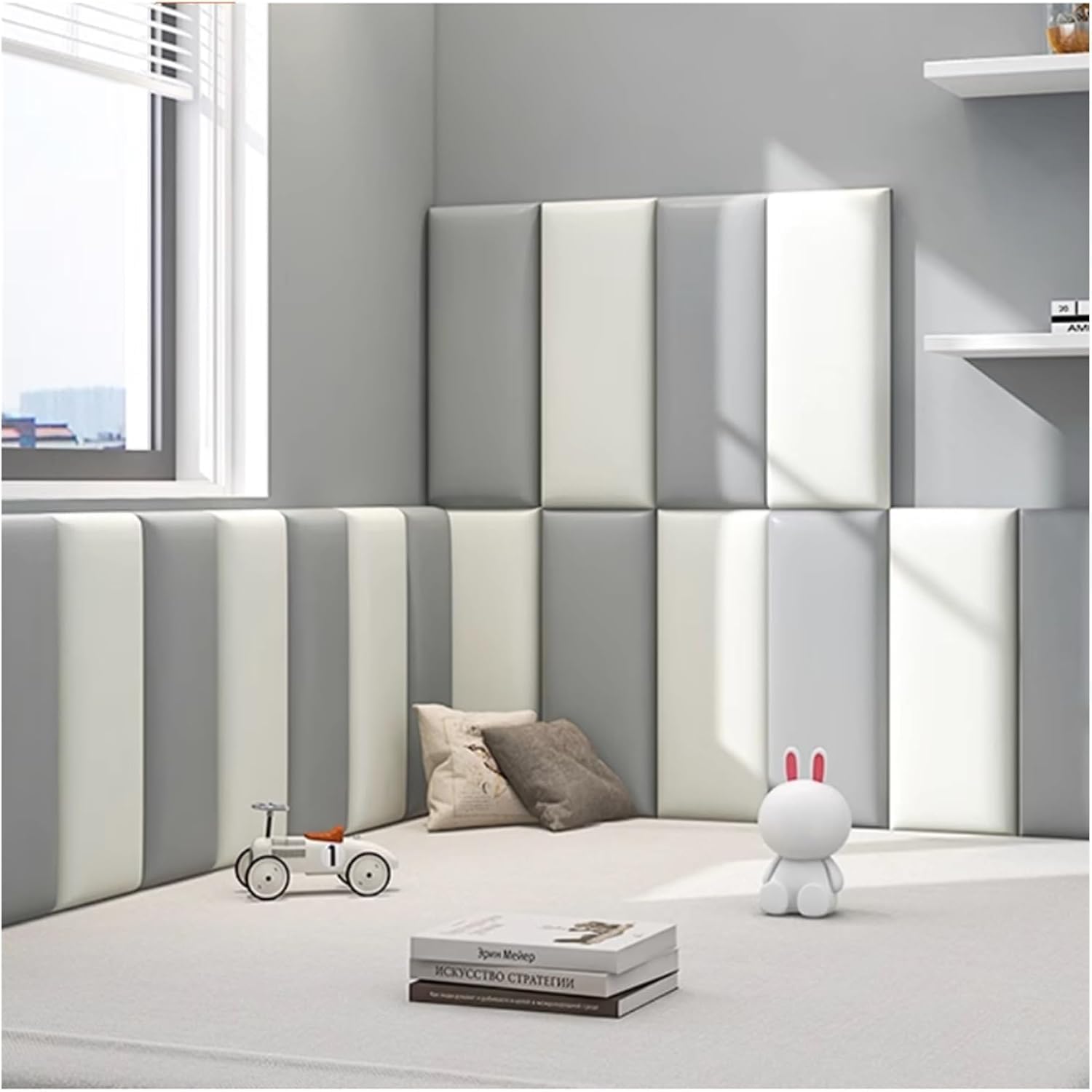 Papier peint 3D à décoller et à coller pour sécuriser la chambre d'enfant avec style