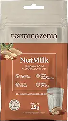 Bebida Vegetal de Castanha do Pará em Pó NutMilk Sachê Terramazônia 25g
