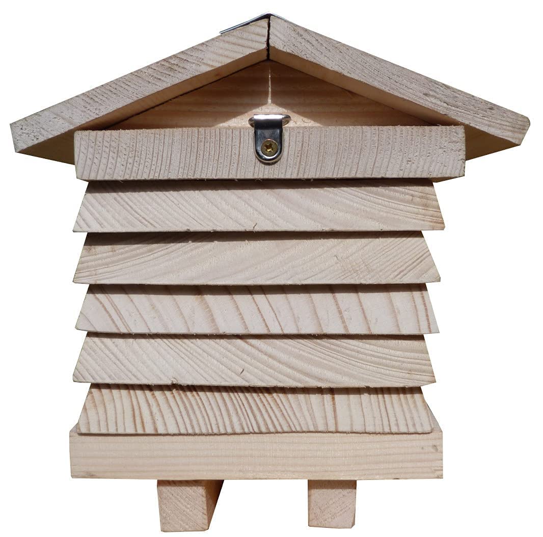 Hôtel en bois pour ruche d'abeille interactif