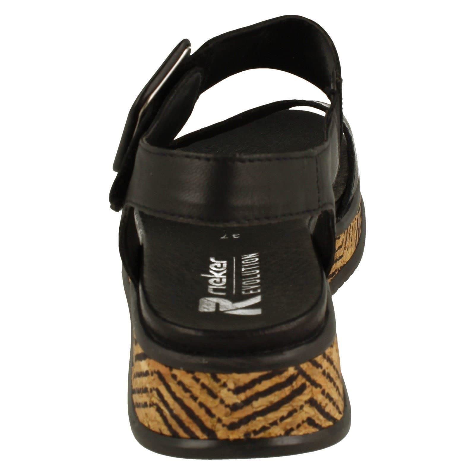 Rieker Femme W0800 Sandales compensées