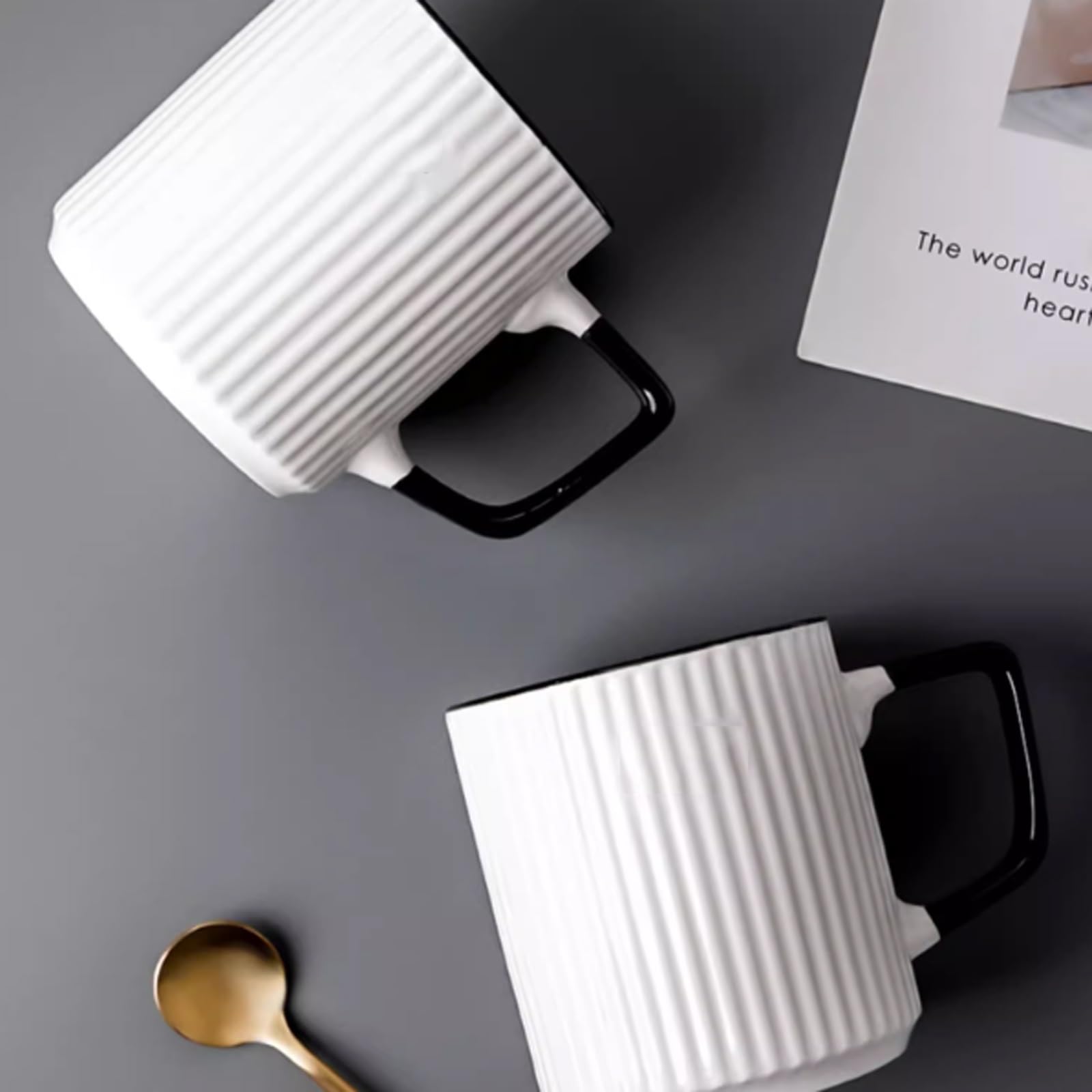 NZPOST Tazze da caffè Tazza Tazze in Ceramica per la casa Tazze per Ragazze Ufficio Dormitorio per Ragazzi Tazze da caffè Tazze da tè Tazza da caffè
