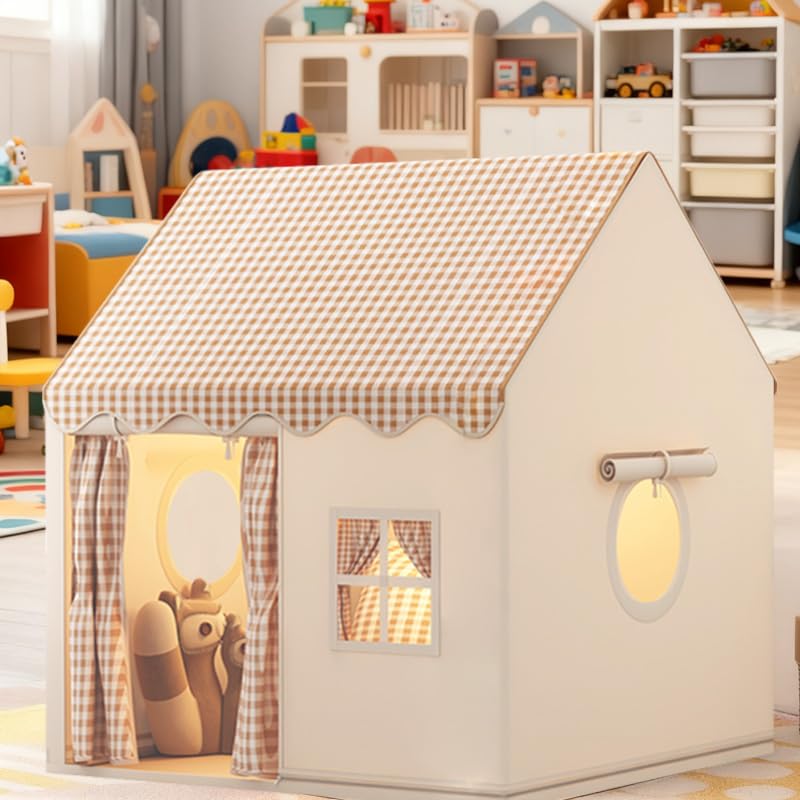 OHMG Tente Enfant Interieur,Tente de Jeu Enfants pour l'intérieur l'extérieur,Grande Maison de...