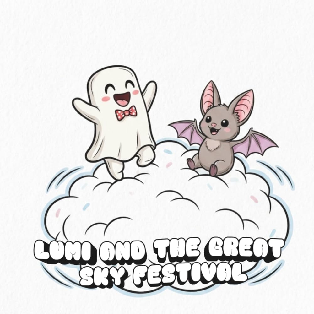 Lumi and the Great Sky Festival: Coloring Book for Adults and Teens Featuring Super Cute Characters with Easy and Simple Designs for Relaxation