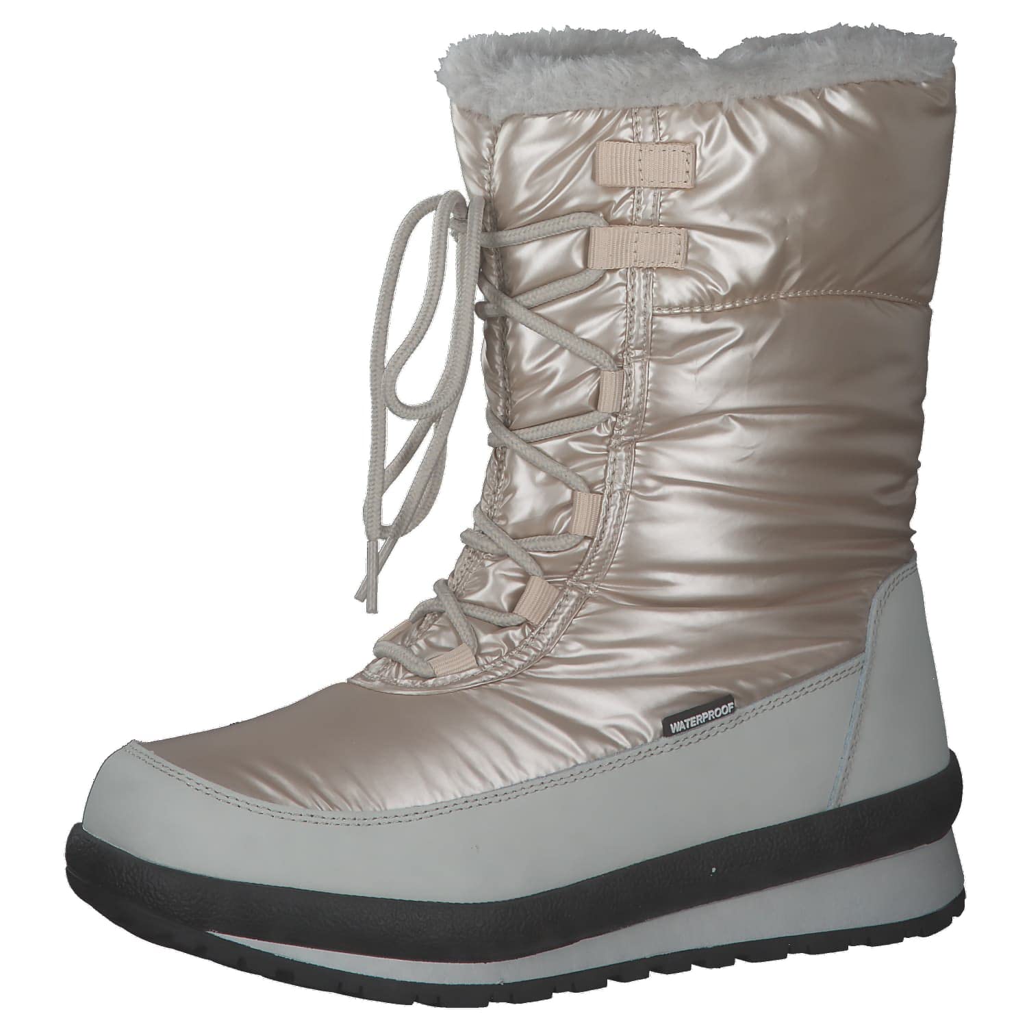 CMP Femme HARMA WMN Snow Boot WP Chaussures de Marche, Beige (Bone), 38 EU