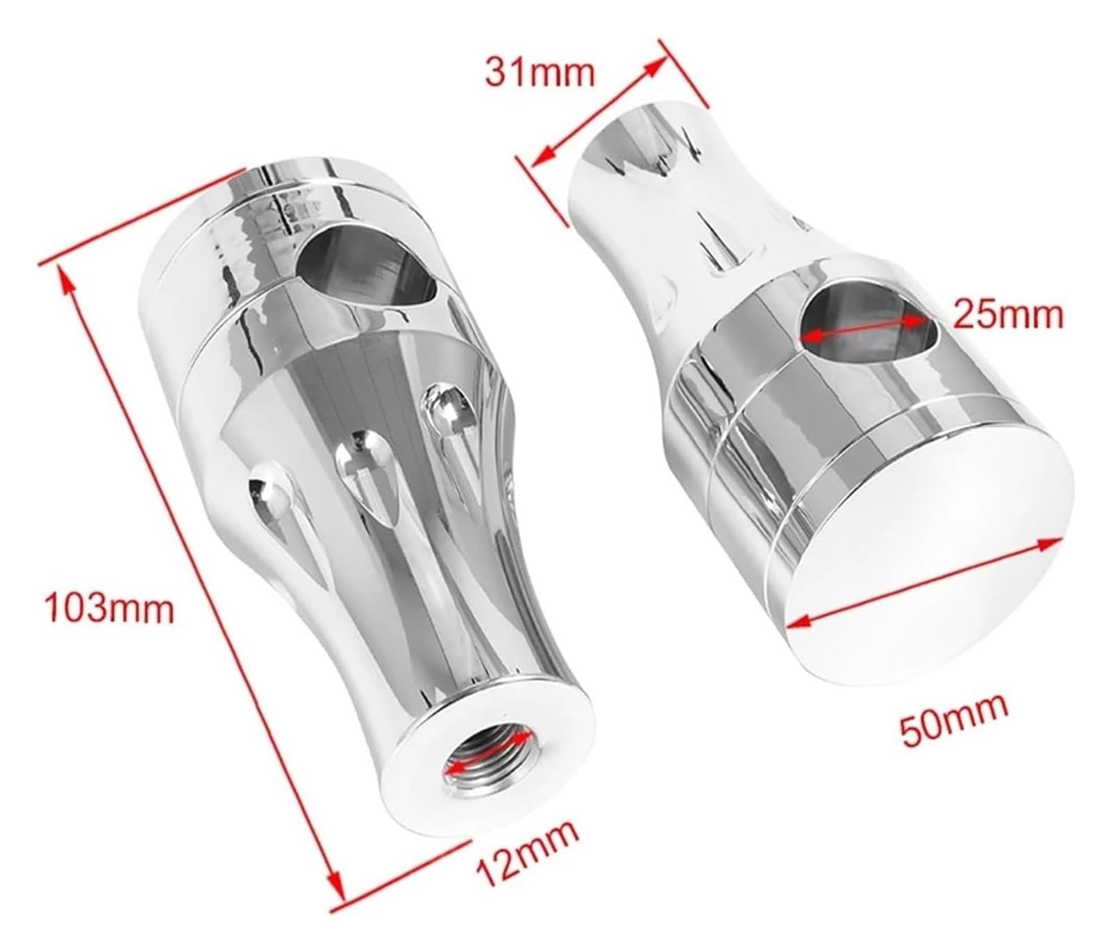 Élévateurs De Guidon pour Kawa&saki Universel 1 "7/8" Café Racer Guidon Riser Pince Montage Moto Poignée Barre Risers