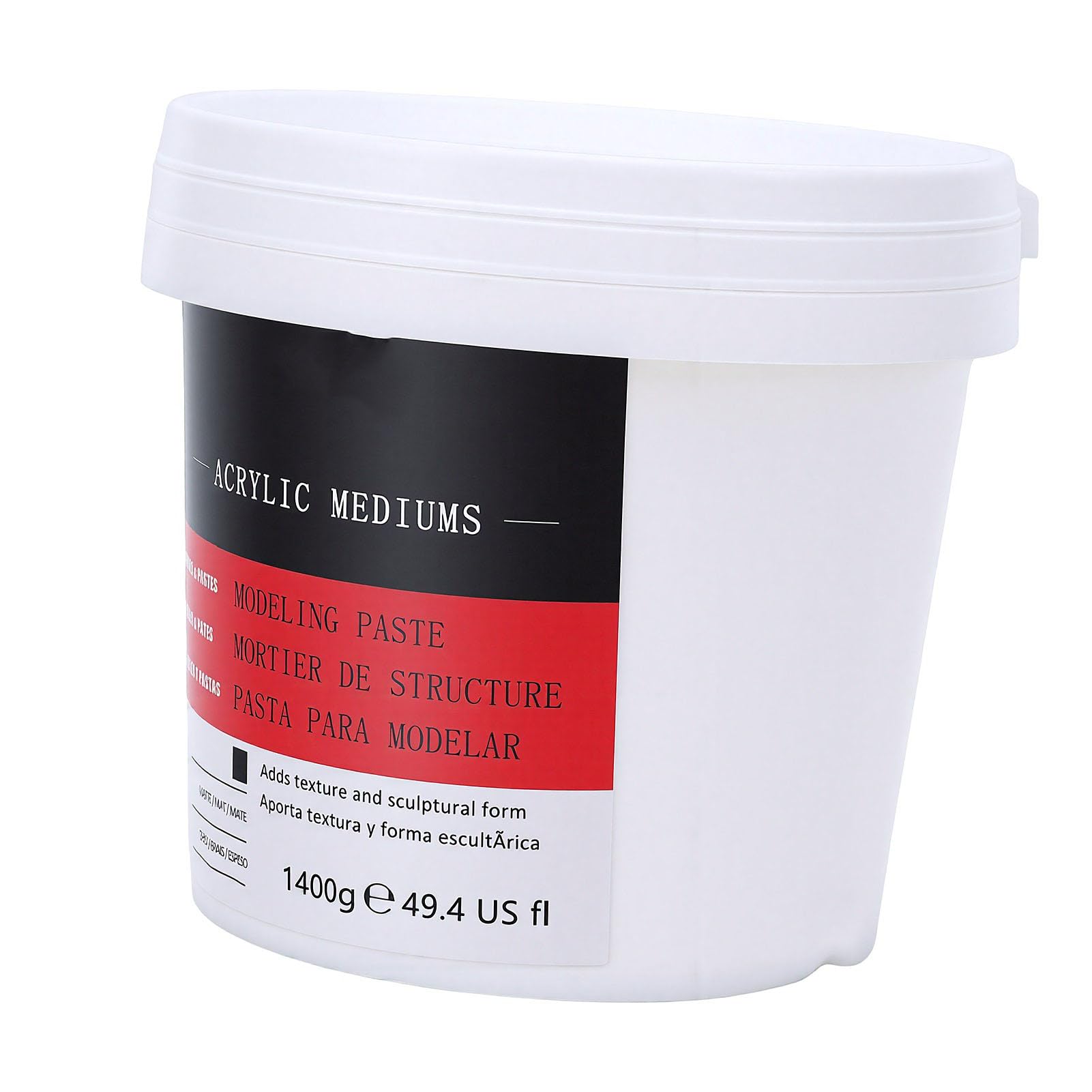 Pasta do Modelowania Ciężkich ciał, Materiały Modelarskie Tekstura Akrylowa Średnia Pasta do Modelowania Strukturalnego z formułą odporną na Pęknięcia Rzemiosła Artystycznego z teksturą
