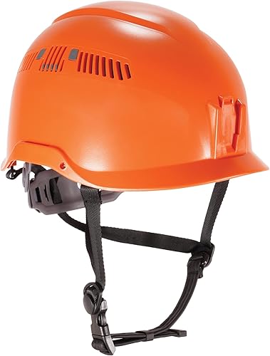 Ergodyne Skullerz 8975 - Casco de seguridad ventilado con montaje ligero, casco duro clase C, suspensión de 6 puntos, banda acolchada para el sudor