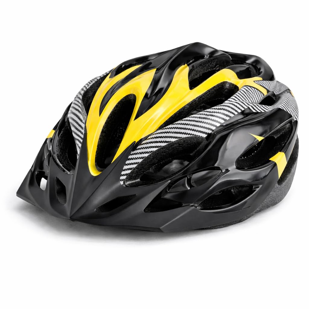 Leosportz Cycle Helmet for Men Women - Adult Adjustable Bicycle Helmet with Detachable Visor | Mountain Bike Riding MTB Racing Helmet (Red)-image-42