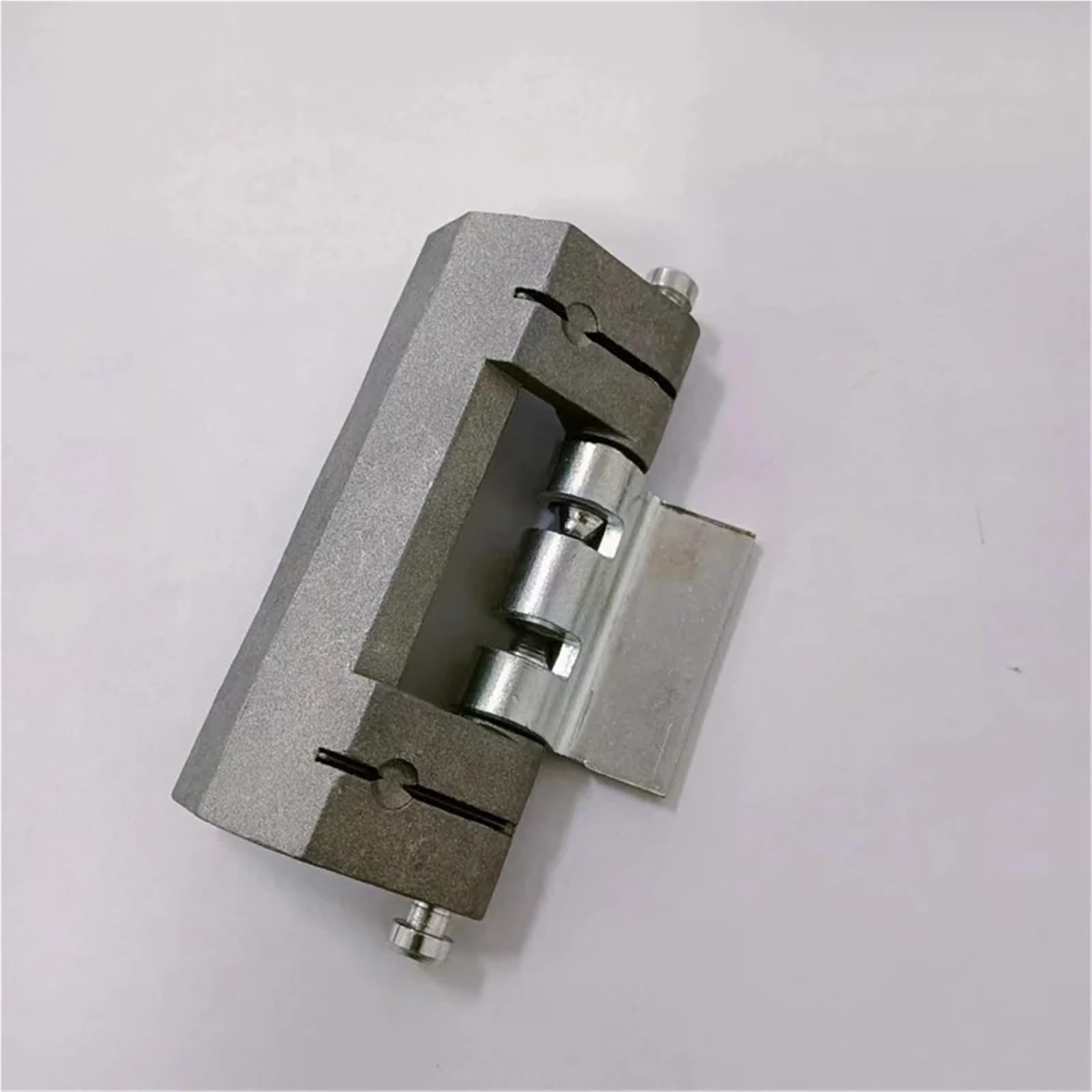FQJYXWEWL Zinc Alloy Removable Hinges Power Distribution Cabinets Door Concealed Type Loose Leaf 2Pcs(2PCS-silver-Zinc-A)