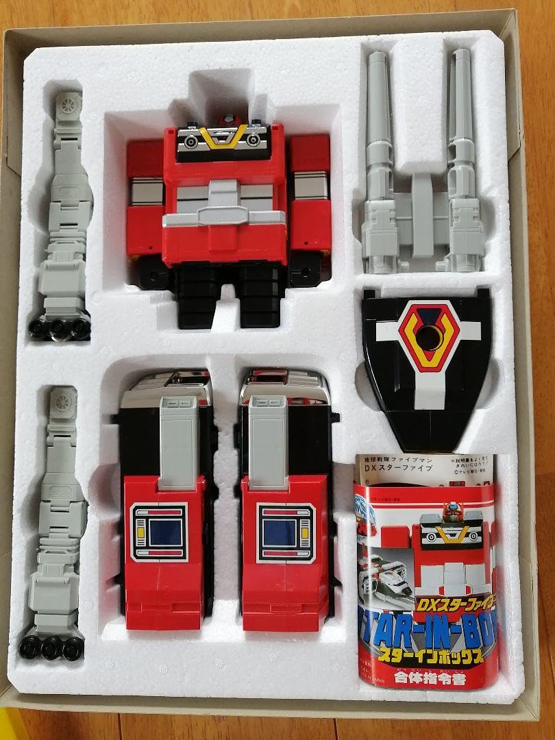 DX超合金 GREAT IN BOX ファイブロボ (Five Robo) レビュー - 特撮