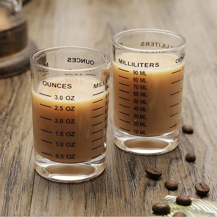 Vaso Medidor De Vidrio Pequeño - Transparente, Con Marcas Precisas, Ideal Para Cocina Y Repostería