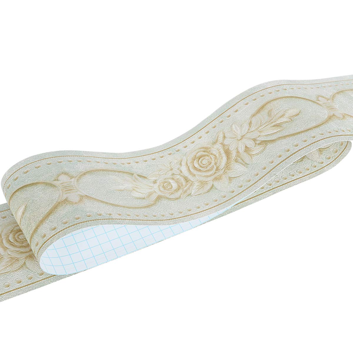 Buy Uoisaiko PVC Wallpaper Borders Self Adhesive Wall Border Peel and