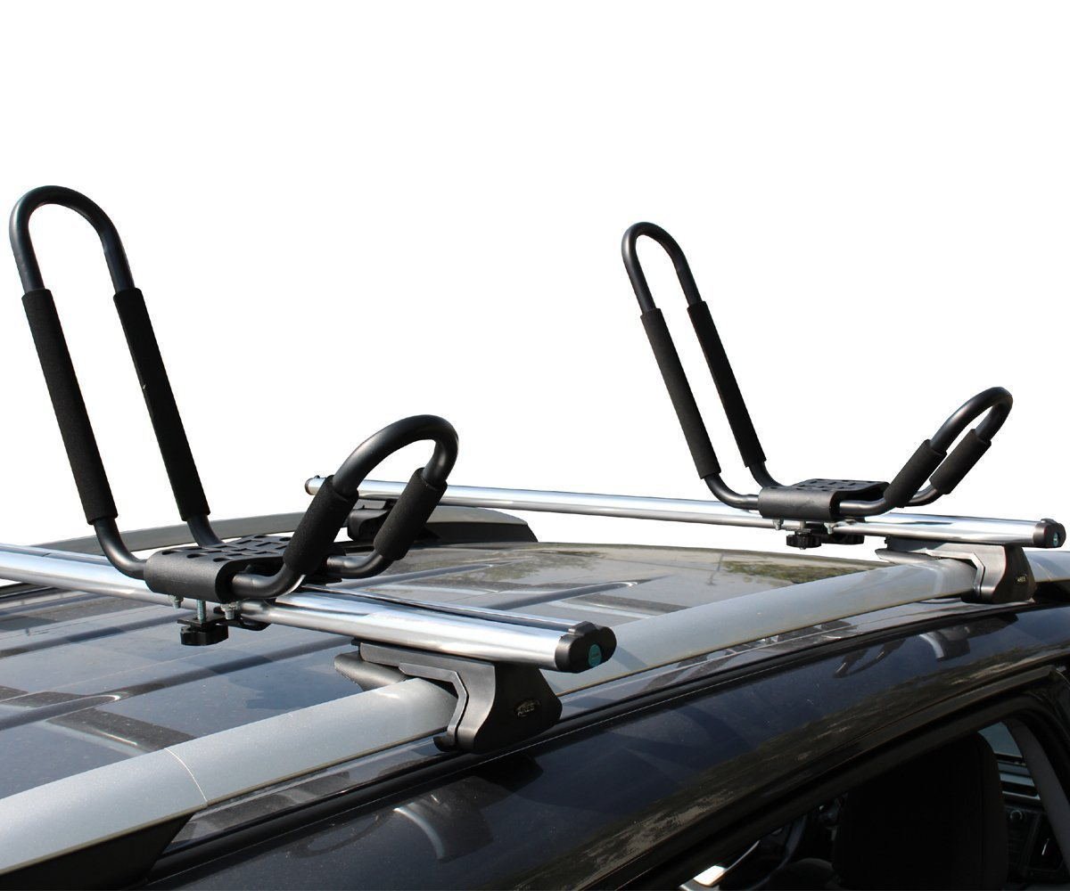 AceTrades 2 Pairs JBar Universal Carrier Kayak Rack Canoe Boat Surf