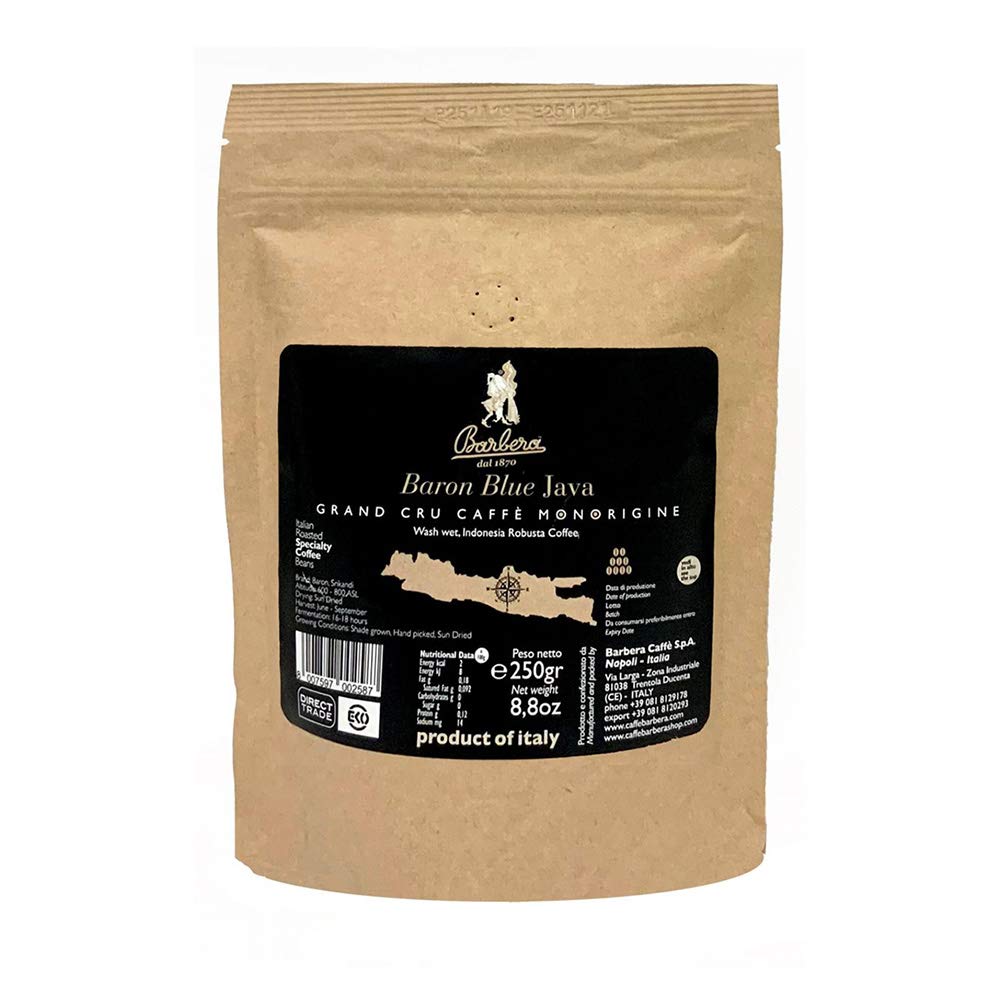Baron Blue Java - Single Origin Coffee Bean - 250gr