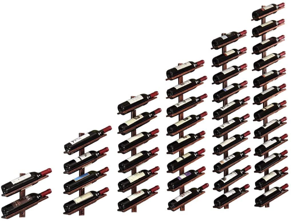 Casier à vin européen simple en fer forgé suspendu haut de gamme