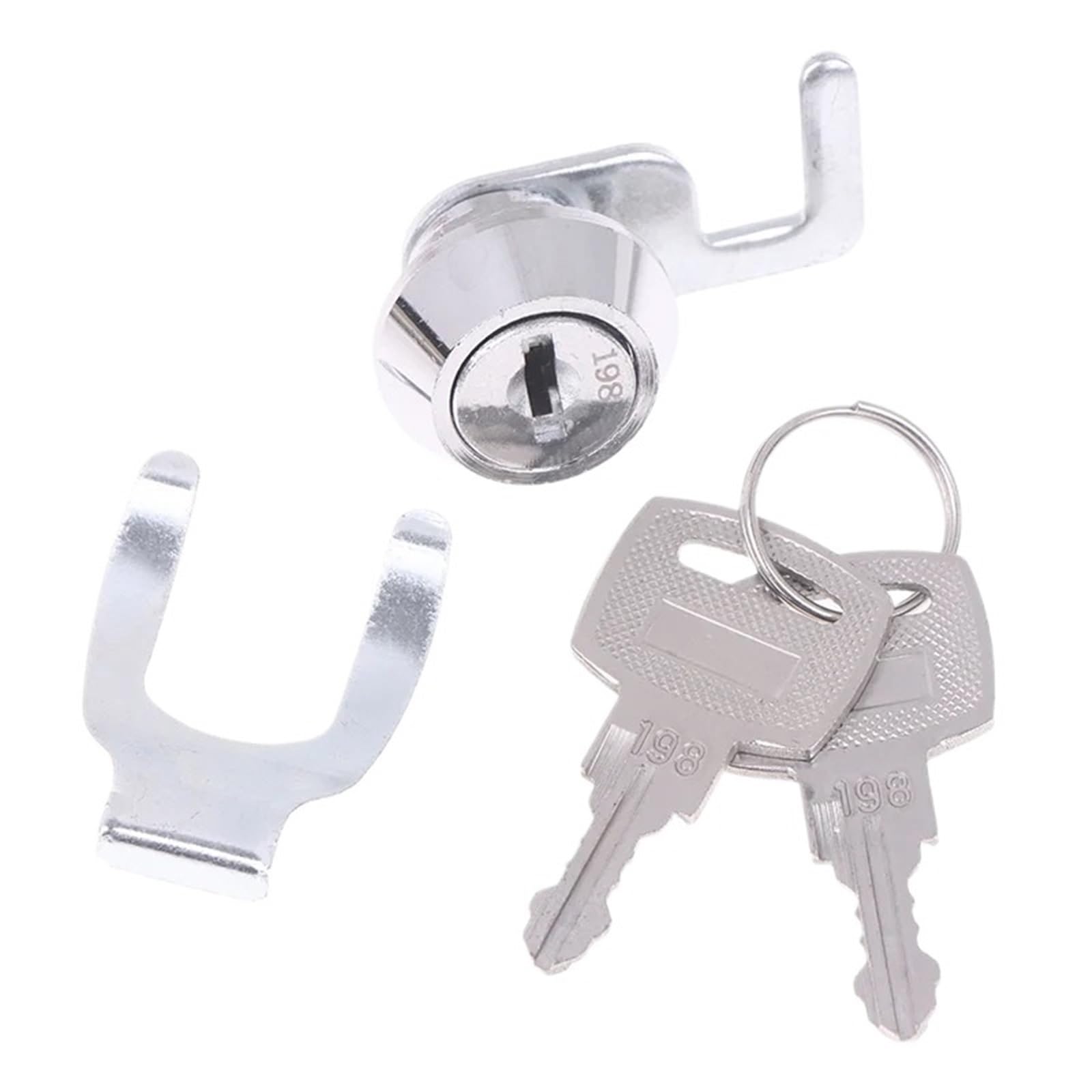 Dsfihjo 1 Mailbox Lock Mini Cam Lock With Quick Clip For Cash Tray Box Drawer Money Case Cabinet Airbox Mailbox Toolbox Cylinder Spare Parts