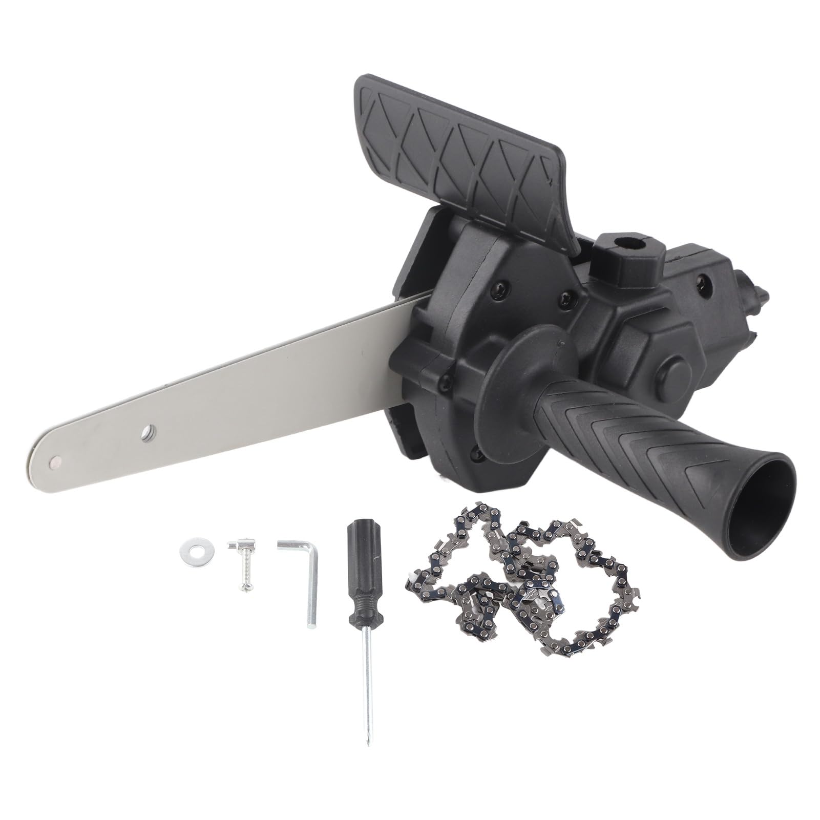Cryfokt Electric Chainsaw Modification Tool, Save Time Easy Installation Chainsaw Converter Set 6 Inch for Alloy and Plastic Lumber