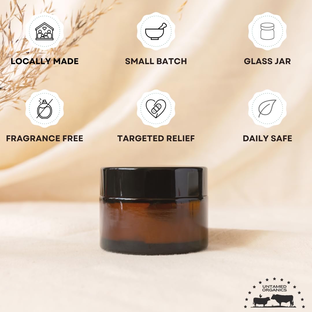 Handmade Tallow, Castor Oil, and Frankincense Oil Skin Balm - 100% Grass-Fed Tallow for Skin Care - Face & Body Moisturizer for Sensitive Skin, Eczema All-Purpose Balm - 2 FL. oz. - Image 7