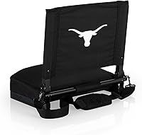 Vista 29 de PICNIC TIME NCAA Georgia Bulldogs Gridiron - Asiento de estadio, ligero, silla plegable portátil para gradas y bancos, (negro)