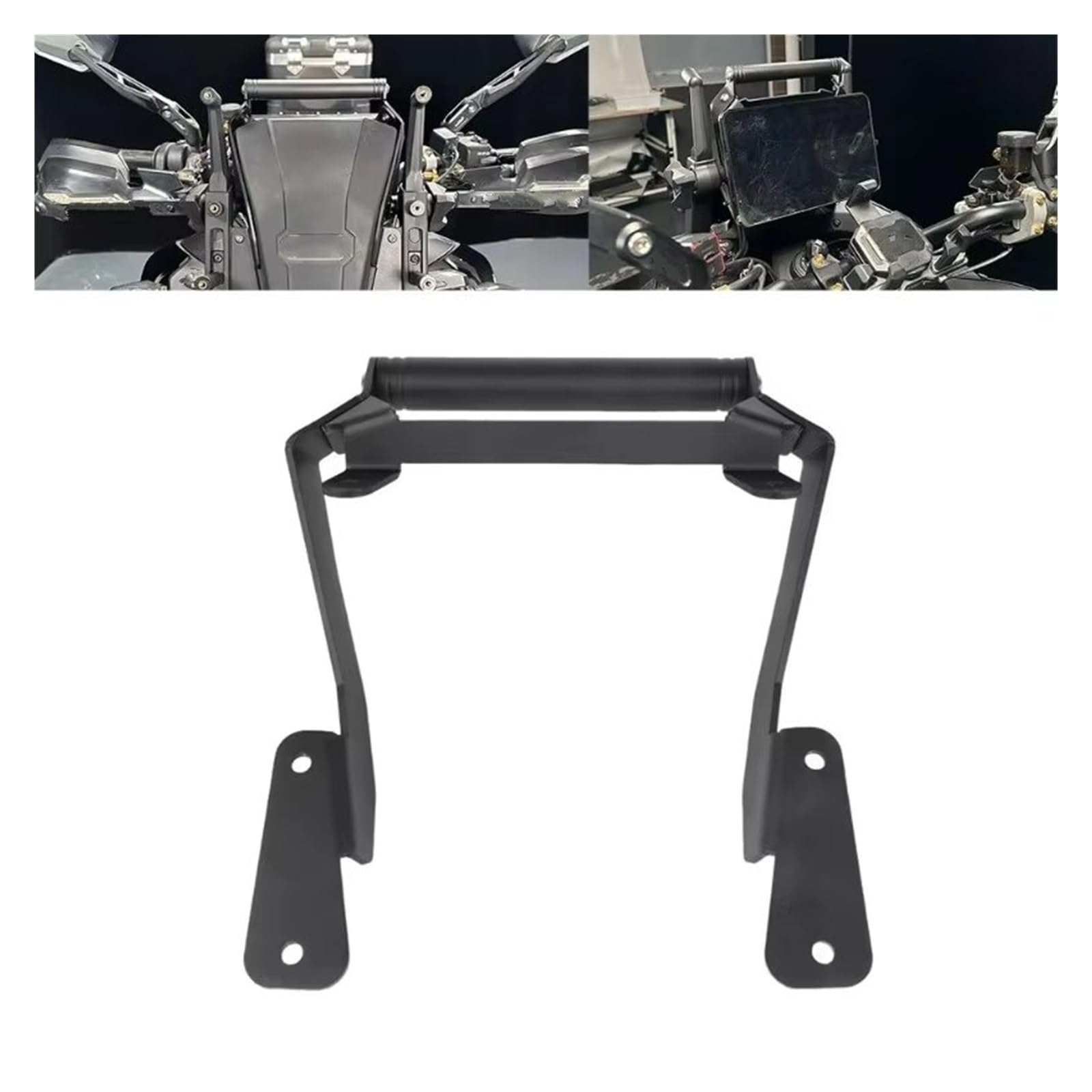 Support de Navigation pour Guidon (Accessoire Moto) - Extension de Support de téléphone 22 mm