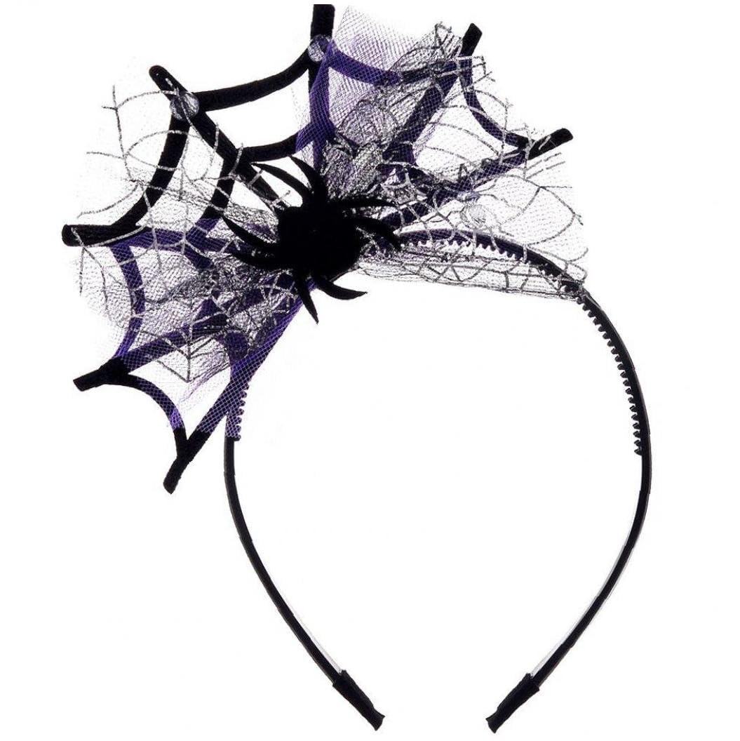 Amazon.co.jp: カチューシャ 蜘蛛の巣 悪魔コスプレヘッドバンド