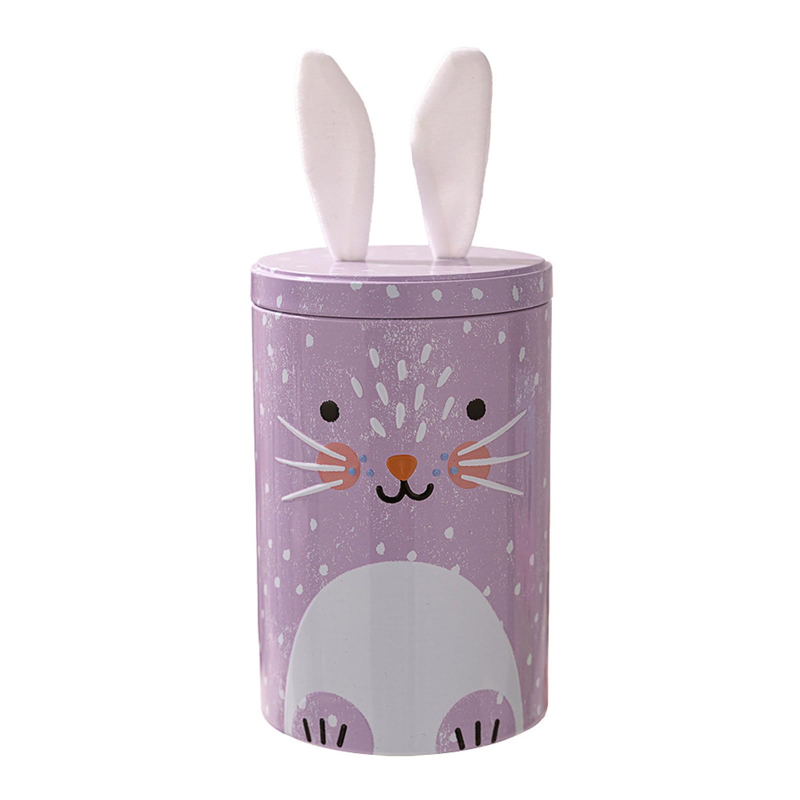 NEWFT Easters Snack Box Boxes Metal Treat Candy Box Easters Celebration Box Iron Texture Suitable for Treats and Candy