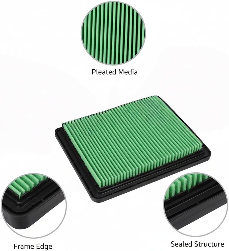 Air Filter 17211-ZL8-023 Tune Up Kit for GCV160 GCV190 GC160 GC190 GX100 Engines, Fits HRR216 HRX217 Lawn Mower, Includes Spark Plug Fuel Filter Pre Cleaner