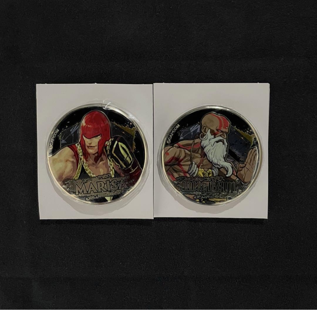 Amazon | ストリートファイター6 メタルアートバッジ 缶バッジ