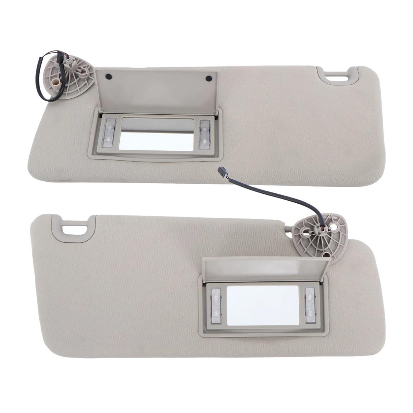 Per Dodge Per Ram 1500 2500 3500 4500 5500 2013 2014 2015-2018 Pannello Parasole Anteriore Lato Guidatore Destro Sinistro Visiera Aletta Parasole(Gray 1 Pair)