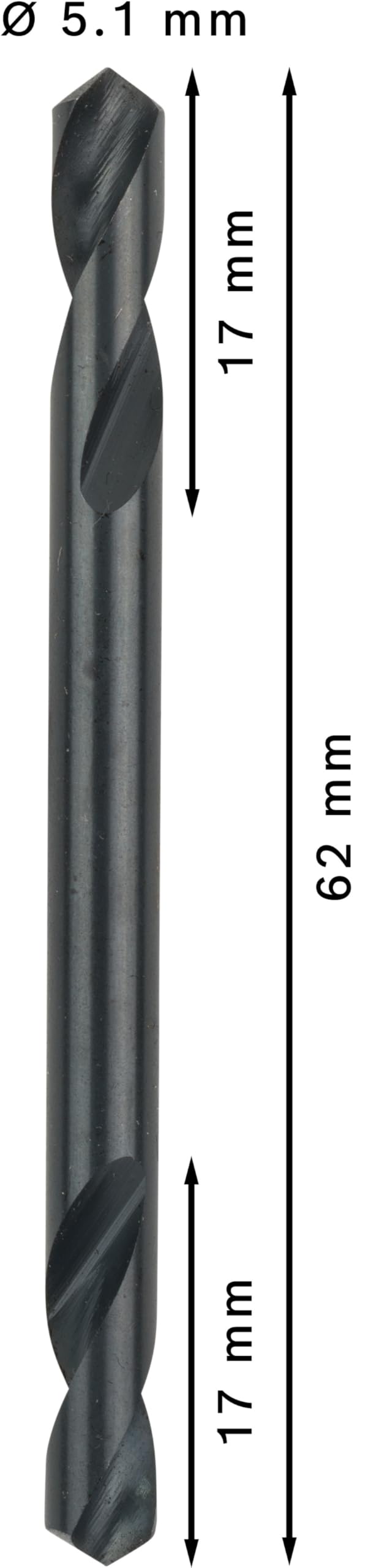 Bosch 10 Punte HSS-G 4,20 Mm Per Metallo – Doppia Per Foratura Precisa Su Acciaio E Non Ferrosi