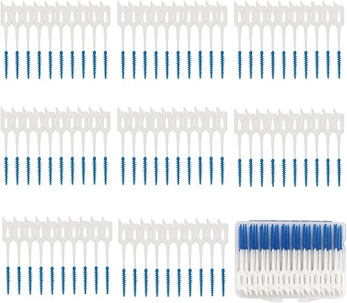 120 piezas de cepillo interdental desechable palillo dental herramienta de limpieza dental para limpieza bucal profunda cuidado de la salud