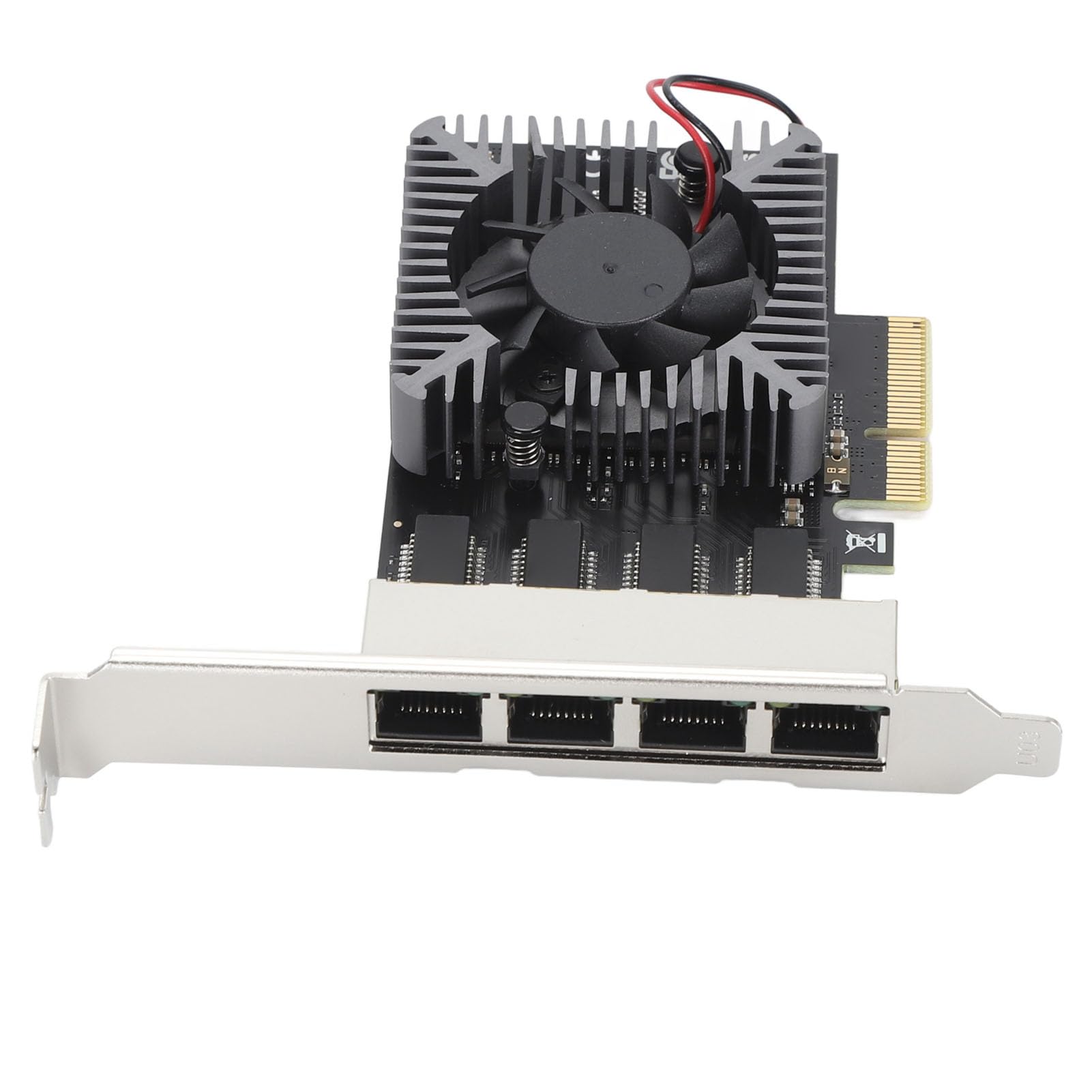 Carte Réseau D'Ethernet de la Carte Réseau T PCIe de Réseau de 2.5Gbps PCIe pour Linux pour Windows Carte Réseau du Gigabit 2.5G, 4 Carte Réseau D'Ethernet du Gigabit PCIe de Port