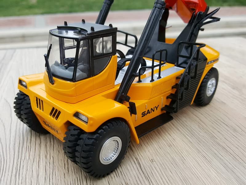 SANY Reach Stacker 1/50 grue frontale pré-construite en métal pour collection durable