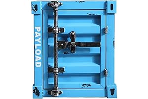 Industrial Wind Shipping Container Side Table