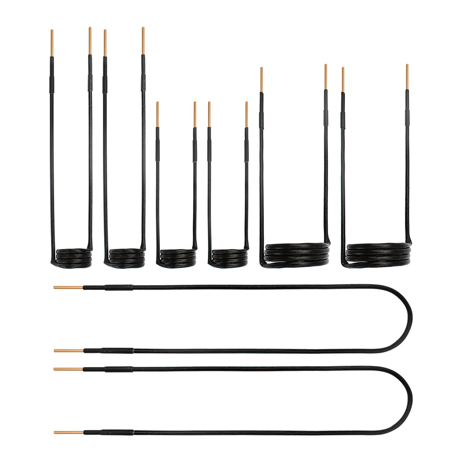 Magnetic Induction Heater Coil Kit - 8PCS Induction Heat Accessor for Removing Rusty Bolts and Nuts