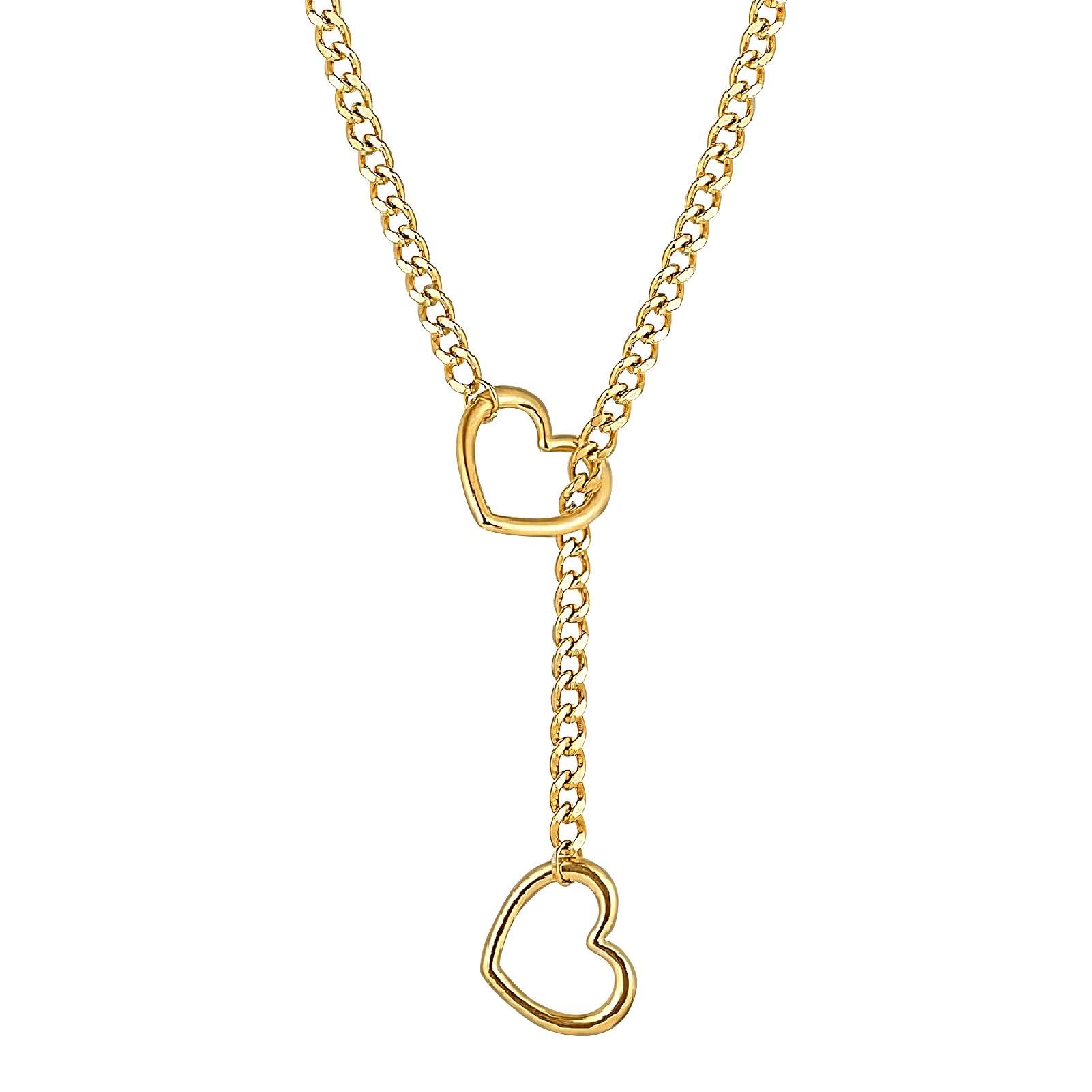 美品 ラブアンドヘイト ネックレス ハート 透かし チェーン ハートチェーン Loree Rodkin ローリーロドキン love＆hate ラヴ&ヘイト ハート