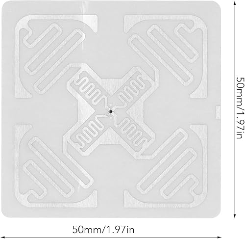 Miniatura 9 de Etiqueta electrónica UHF, 860-960MHz KU5, Etiqueta RFID UHF, Etiqueta adhesiva reescribible, Etiqueta RFID incrustable, Etiqueta RFID de