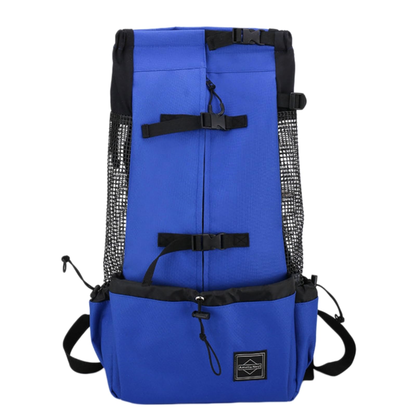 Borsa Viaggio Animali Portatore Portatile di Zaino per Cani All'aperto Piccoli E Medi, Traspirante Bulldog Francese Escursionismo Uso A Piedi-Light Gray-XL-Suit 15-28kg