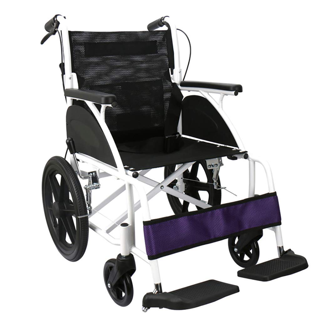 Buy S Folding Deluxe Wheelchair, Ergonomic Ultra Lightweight Manual