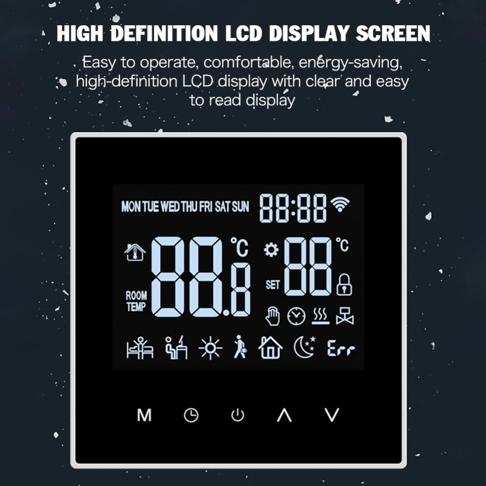 Termostato Digitale LCD Display Intuitivo Temperatura Ambiente(16A thermostat)