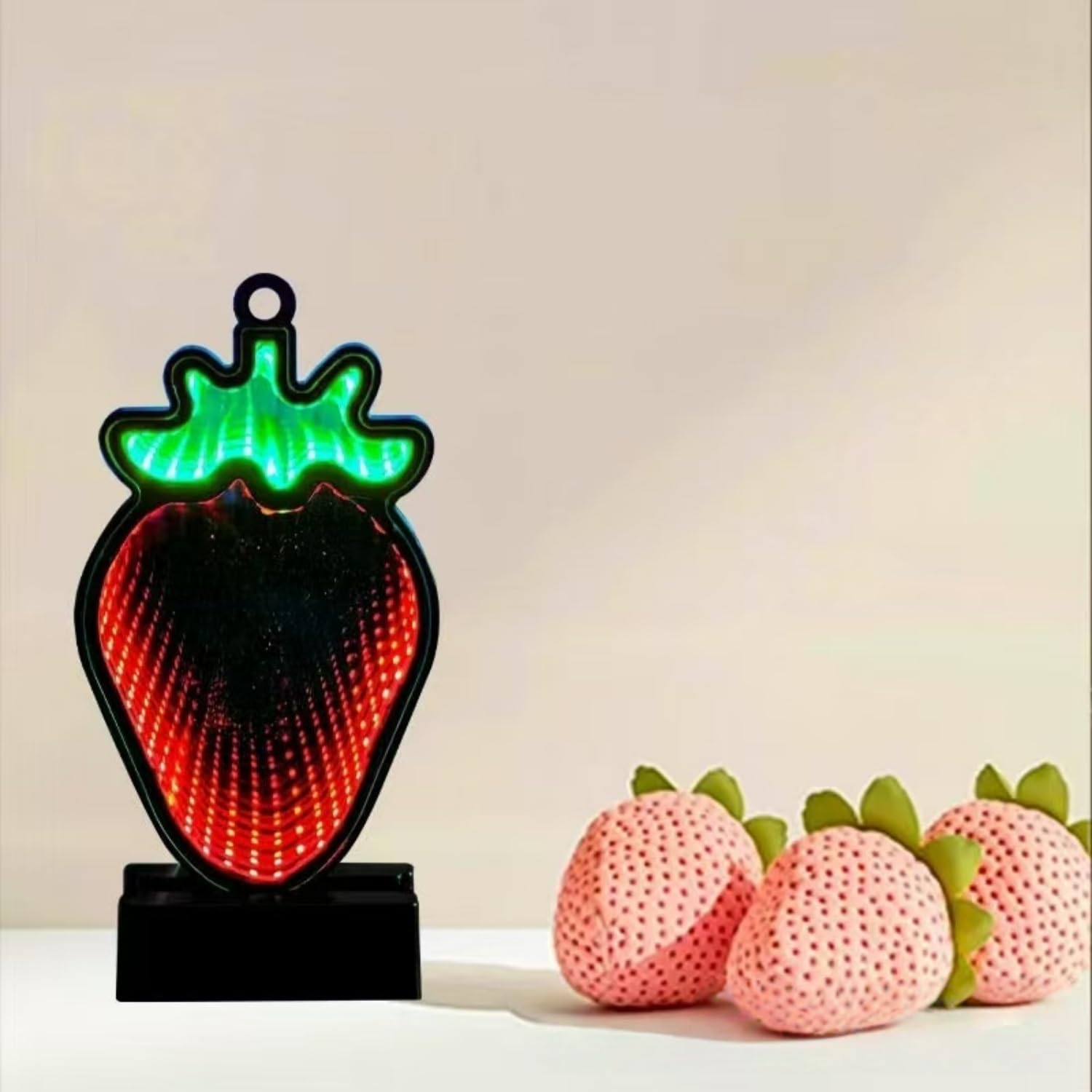 3D Infinity Mirror LED Tunnel Light - Flexible Neon Shape Lamp for Home, Bedroom, Living Room，Wedding,Holiday Party & Bar Decor，USB Powered