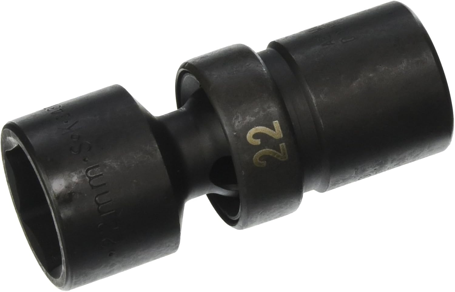 SK Tools USA 1/2" Drive, 22MM, 6 Point, Standard Swivel Impact Socket | 34372