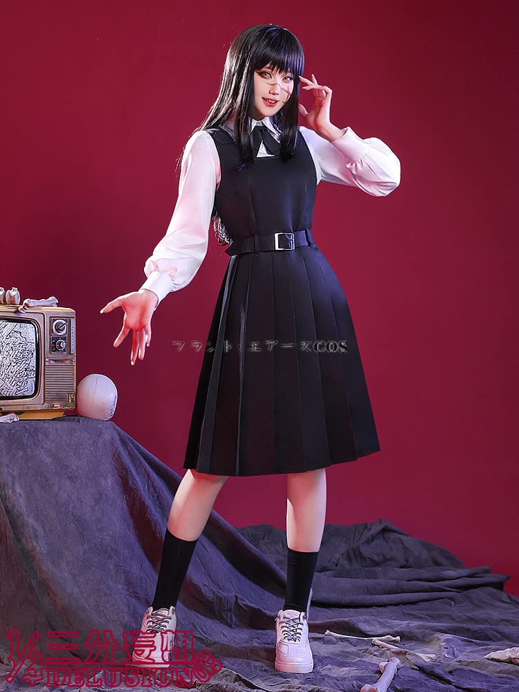 Amazon.co.jp: [エアーズCOS] チェンソーマン 三鷹アサ 制服 コスプレ