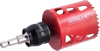 Conjunto de serra de furo bimetálico Diablo para uso geral - Serve