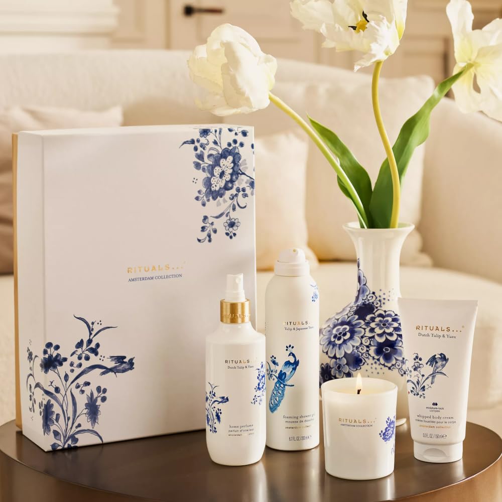 RITUALS チューリップ柚子の香りセット Rituals Amsterdam Collection Gift Set L, Dutch Tulip & Yuzu, 4