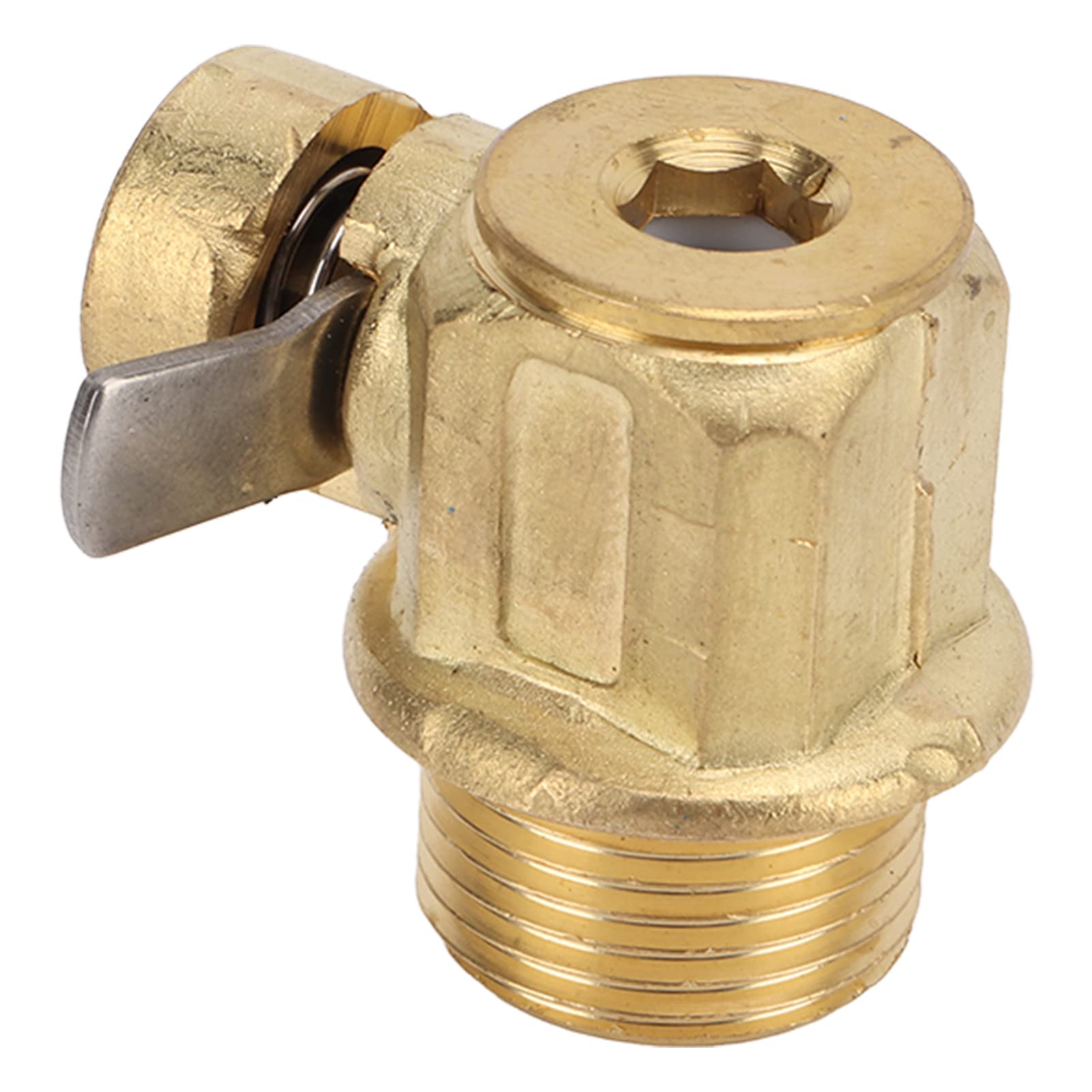 aqxreight Soupape de Vidange D'huile Rapide du Moteur, Soupape de Vidange D'huile Rapide du Moteur M18‑1.5 F104 de Remplacement pour Voitures, Camions Légers