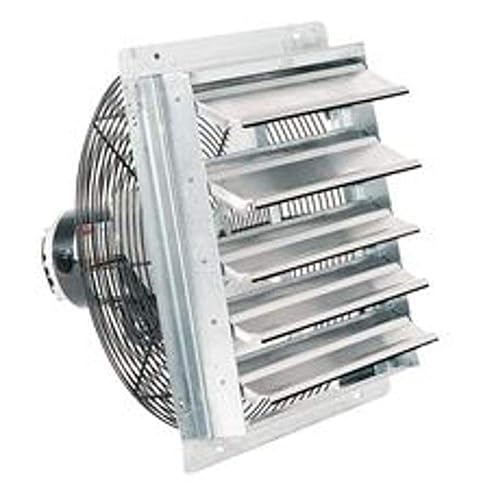Fantech 2SHE1221 Series Ventilador extractor con obturadores, multicolorfantasía (As the picture show), 1